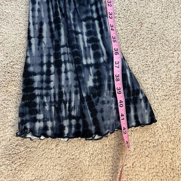 TOPSHOP Women’s Blue Tie Dye Flowy Pants Size 8 NWT - Picture 8 of 10